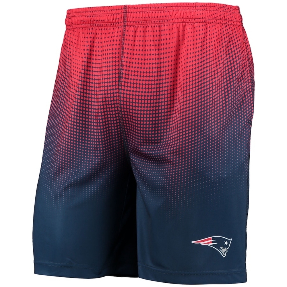 New England Patriots Pixel Gradient Training Shorts Size Small